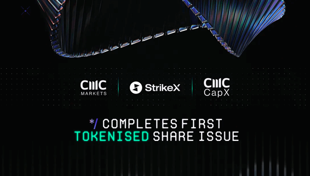 First tokenized share issue