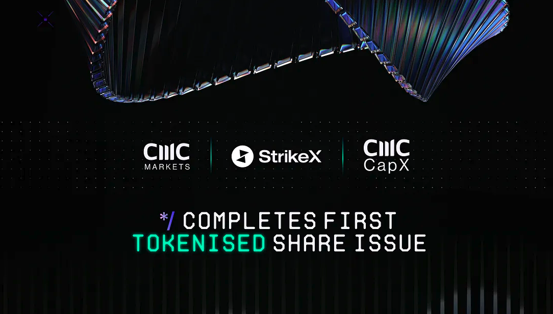 First tokenized share issue